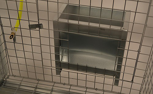 Фото 3 - Клетка для кроликов с подставкой и конусным поддоном.